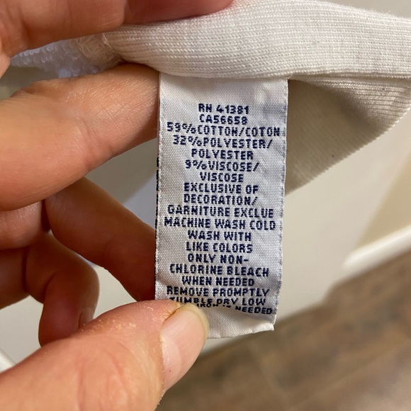 Ralph Lauren Polo White crewneck sweatshirt men XXL - Picture 6 of 6